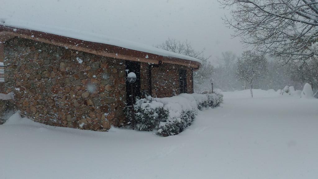 Hotel Il Nido Dell'Aquila Villanova Strisaili ภายนอก รูปภาพ